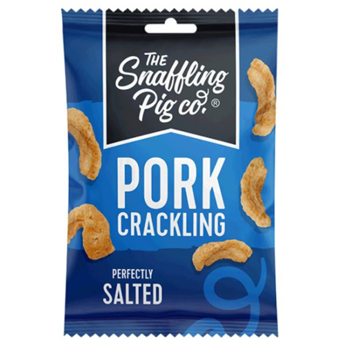 SNAFFLING PIG PERFECTLY SALTED CRACKLING 12X 40G