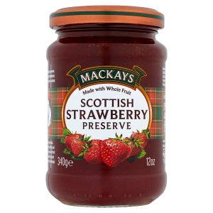 MACKAYS SCOTTISH STRAWBERRY PRESERVE 340G