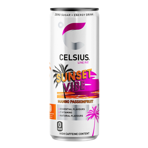 CELSIUS SUNSET VIBE 355ML