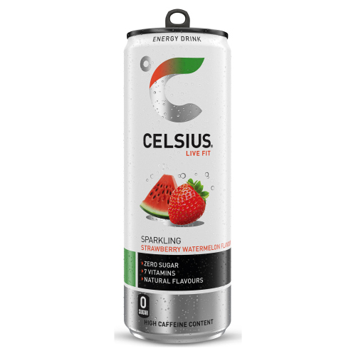 CELSIUS STRAWBERRY & WATERMELLON 355ML