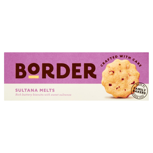 BORDER SULTANA MELTS 135G