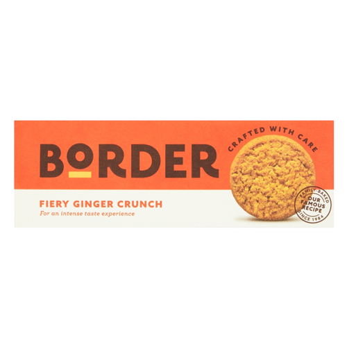 BORDER FIERY GINGER CRUNCH 135G