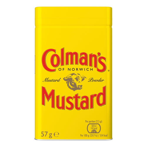 COLMAN'S ORIGINAL ENGLISH MUSTARD POWDER 57G