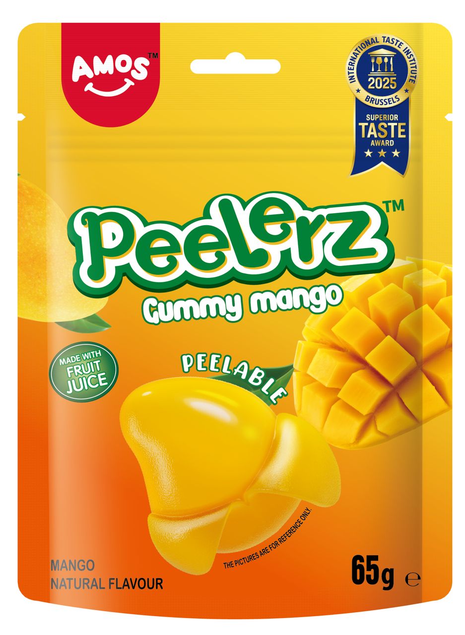 AMOS PEELERZ GUMMY MANGO BAG 65G