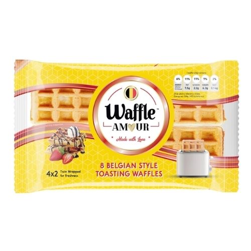 WAFFLE AMOUR TOASTING WAFFLES 200G