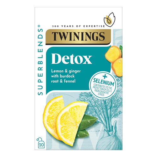 TWININGS SUPERBLENDS DETOX 20S
