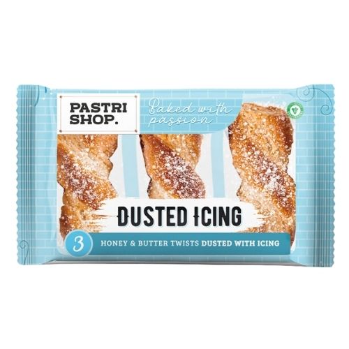 PASTRI SHOP DUSTED ICING PASTRIES 3PK 150G