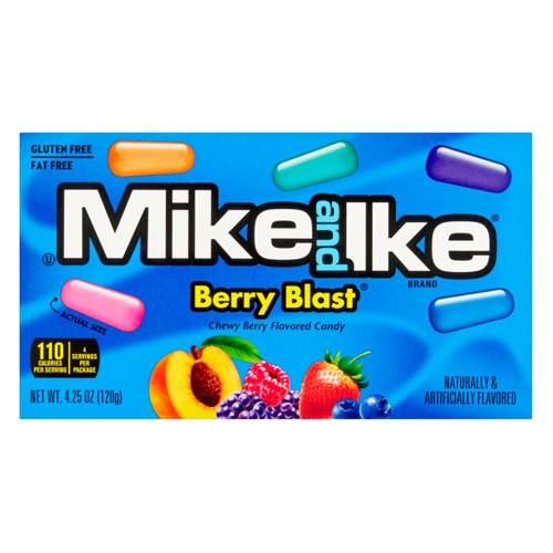 MIKE & IKE BERRY BLAST 120G