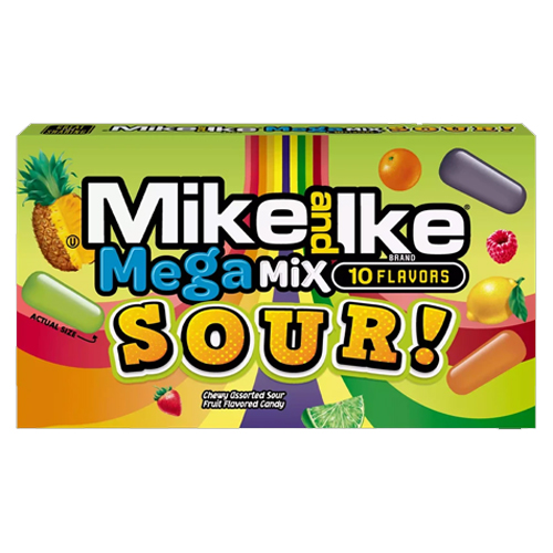 MIKE & IKE MEGA MIX SOUR 120G