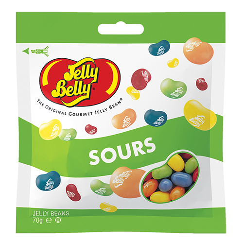 JELLY BELLY SOURS BAG 70G