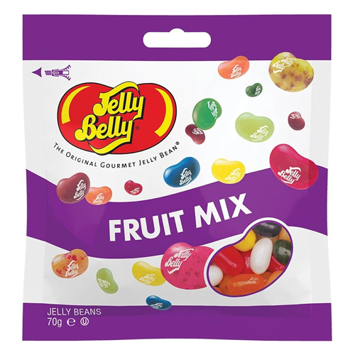 JELLY BELLY FRUIT MIX JELLY BEANS 70G