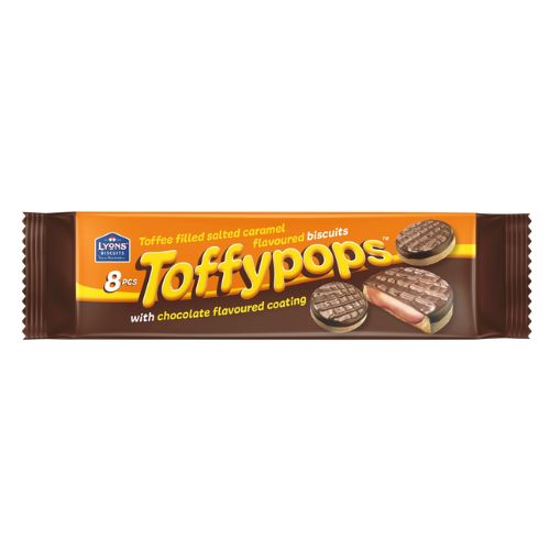 LYON'S TOFFYPOPS CARAMEL NORDICS 120G