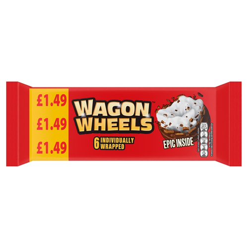 WAGON WHEELS PMP £1.49 220G