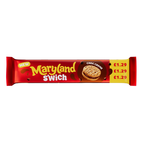 MARYLAND SANDWICH CHOC CREME PMP £1.29 150G