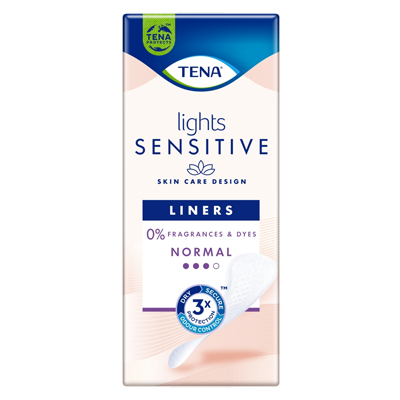 TENA LIGHTS NORMAL LINER 24PK