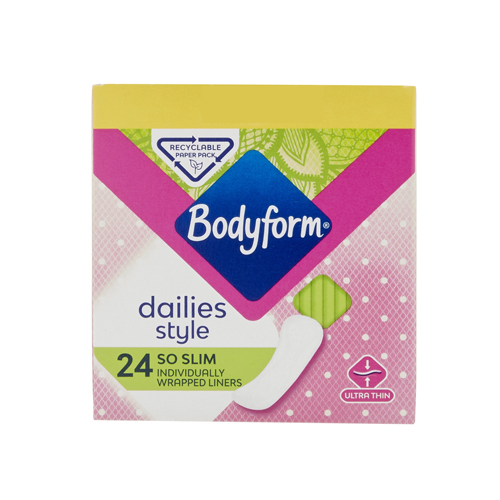 BODYFORM LINERS SO SLIM DAILIES 26PK
