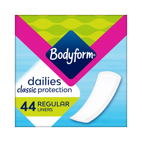 BODYFORM DAILIES CLASSIC PANTY LINERS 44PK