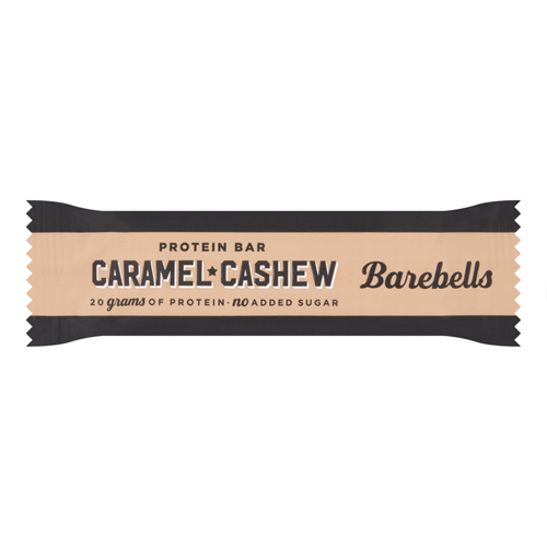 BAREBELLS PROTEIN BAR CARAMEL CASHEW 55G