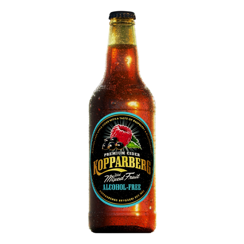 KOPPARBERG PREMIUM CIDER WITH MIXED FRUIT ALCOHOL FREE 500ML