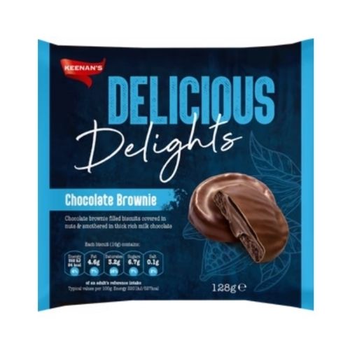 KEENAN'S DELICIOUS DELIGHTS CHOCOLATE BROWNIE 128G