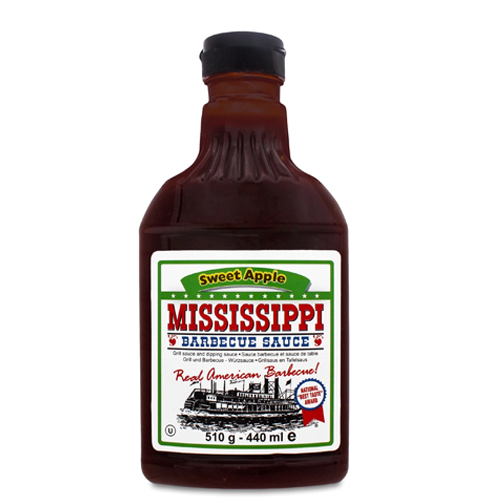 MISSISSIPPI SAUCES SWEET APPLE BARBECUE SAUCE 510G