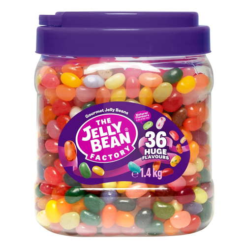 JELLY BEAN FACTORY 36 MIX JAR 1.4KG