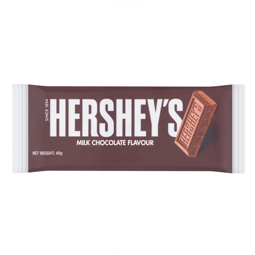 HERSHEY'S MILK CHOCOLATE FLAVOUR 40G