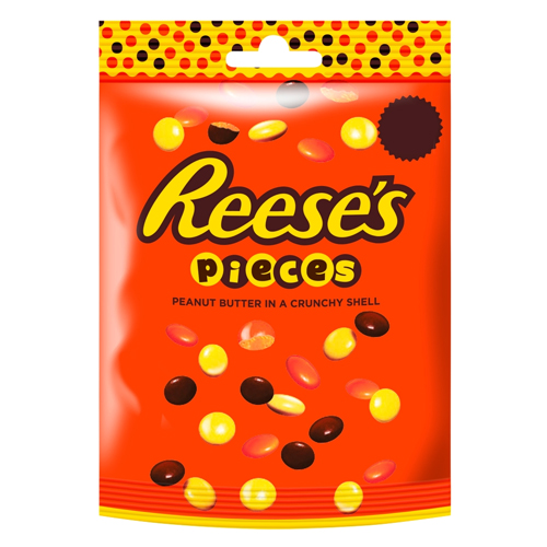 REESE'S PEANUT BUTTER PIECES POUCH PMP £1.35 68G