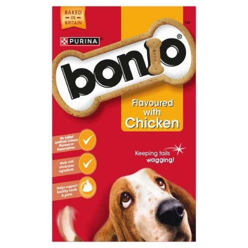 BONIO DOG BISCUIT CHICKEN FLAVOUR 650G