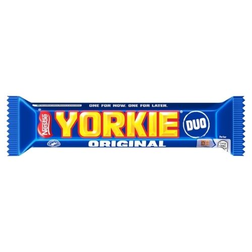 YORKIE MILK CHOCOLATE DUO BAR 72G