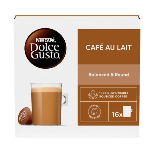 NESCAFE DOLCE GUSTO CAFE AU LAIT 16CAP 160G