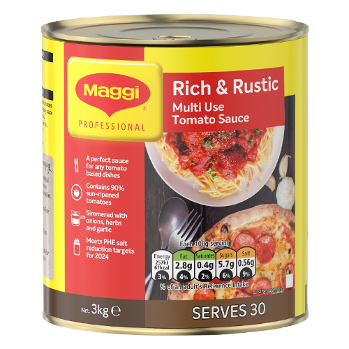 MAGGI RICH & RUSTIC TOMATO SAUCE 3KG