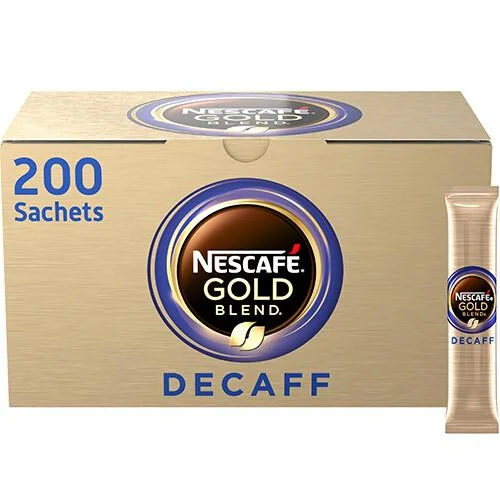 NESCAFE GOLD BLEND DECAFF INSTANT STICK PACK 200'S 1.8G