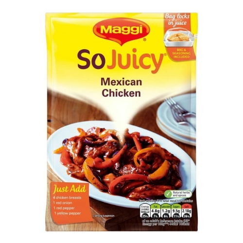 MAGGI SO JUICY MEXICAN CHICKEN 40G