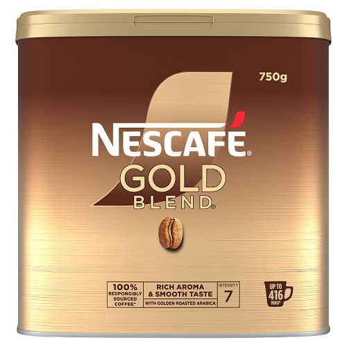 NESCAFE GOLD BLEND COFFEE TIN 750G