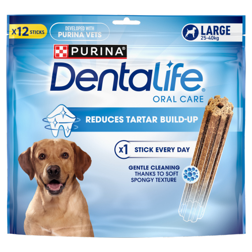DENTALIFE LARGE DOG DENTAL CHEW 12 STICK 426G