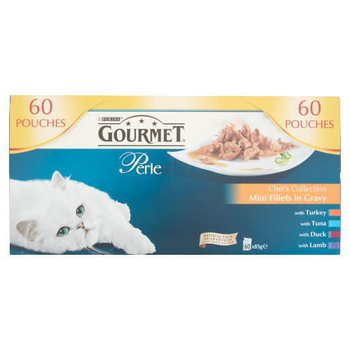 GOURMET PERLE CHEF'S COLLECTION IN GRAVY 60X 85G