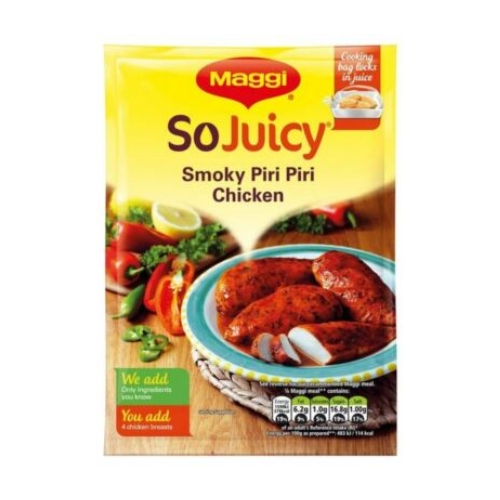 MAGGI SO JUICY SMOKY PIRI PIRI CHICKEN 27G