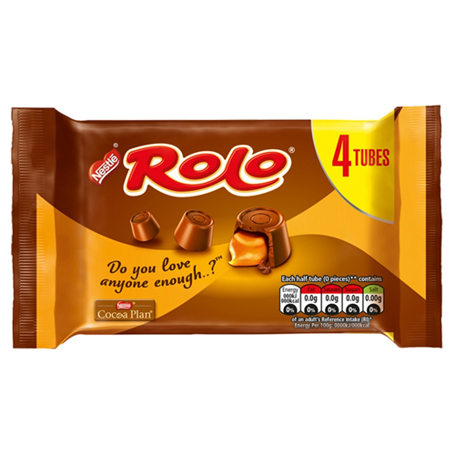 ROLO MILK CHOCOLATE & CARAMEL 4PK 166.4G