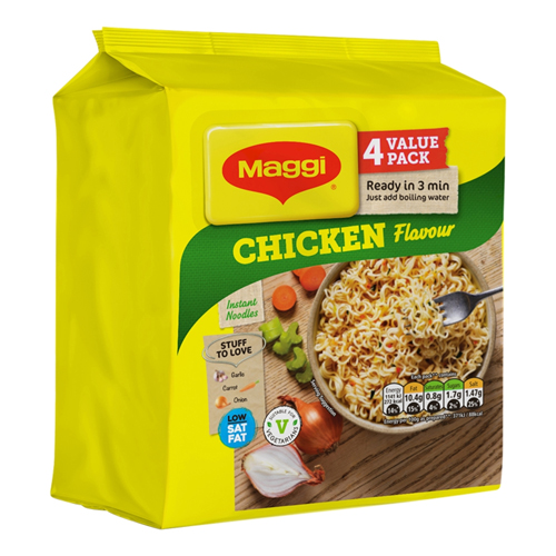 MAGGI 3-MIN INSTANT NOODLE CHICKEN 4X 59G