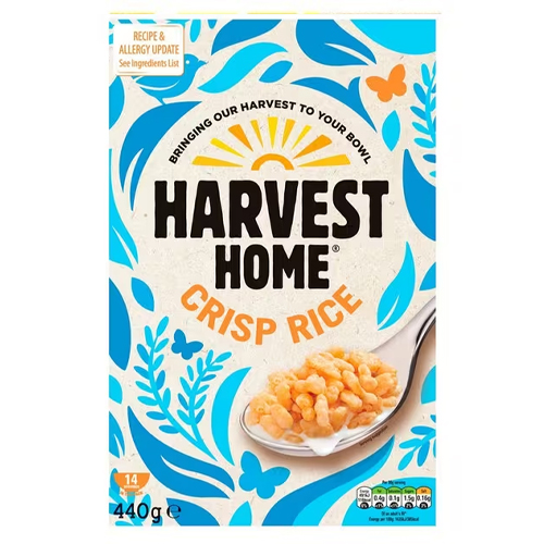 HARVEST HOME CRISP RICE 4X 440G