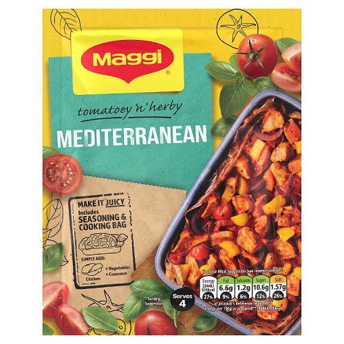 MAGGI SO JUICY MEDITERRANEAN CHICKEN 37G