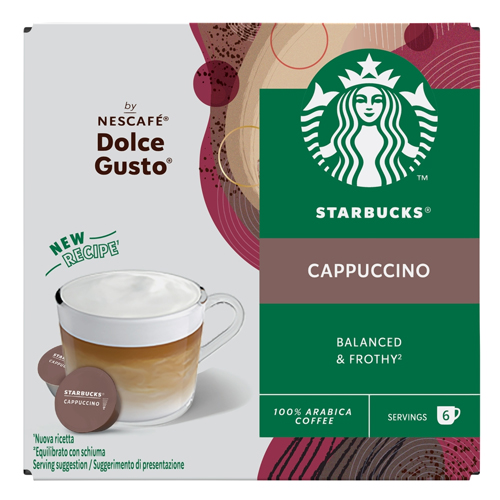 STARBUCKS CAPPUCCINO 12CAP 120G
