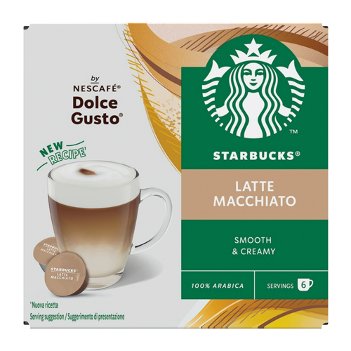 STARBUCKS LATTE MACCHIATO 12CAP 129G