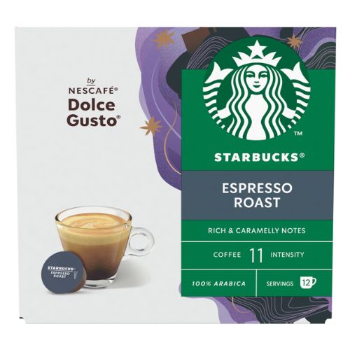 STARBUCKS DARK ESPRESSO ROAST 12CAP 66G