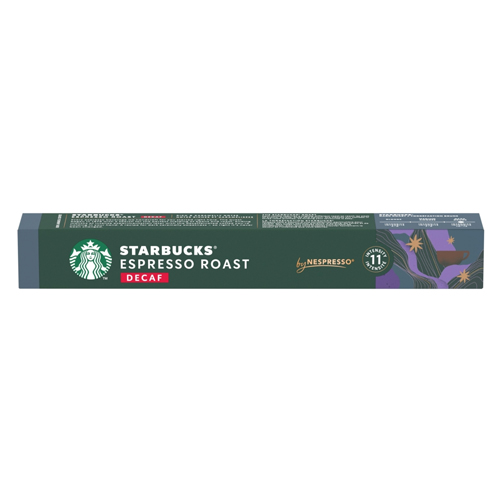 STARBUCKS NESPRESSO DECAF DARK ESPRESSO ROAST 10CAP 57G