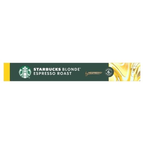 STARBUCKS NESPRESSO BLONDE ESPRESSO ROAST 10CAP 53G