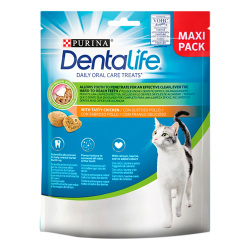 DENTALIFE CHICKEN DENTAL CAT TREATS 140G