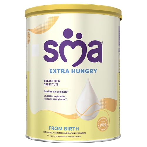 SMA EXTRA HUNGRY INFANT MILK FROM BIRTH 800G