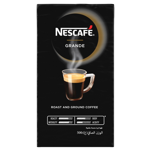 NESCAFE GRANDE ROAST AND GROUND COFFEE 500G